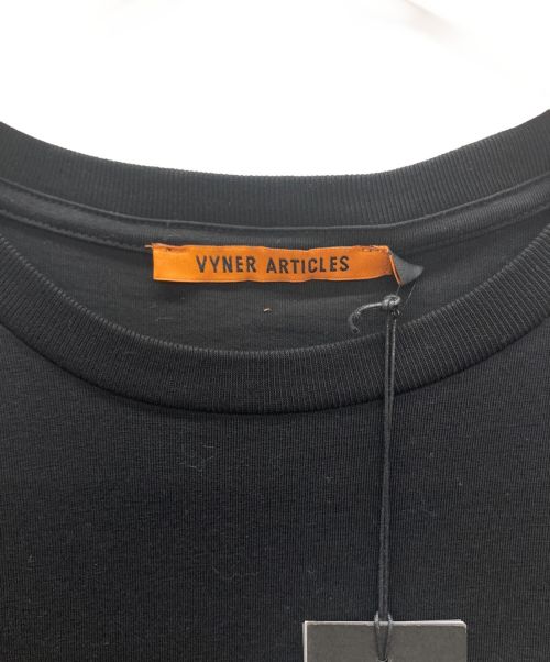 VYNER ARTICLES（ヴァイナー アーティクルズ）VYNER ARTICLES (ヴァイナー アーティクルズ) ロングスリーブTシャツ ブラック サイズ:Mの古着・服飾アイテム