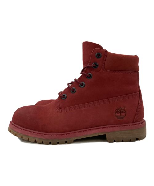 Timberland（ティンバーランド）Timberland (ティンバーランド) ブーツ レッド サイズ:25の古着・服飾アイテム