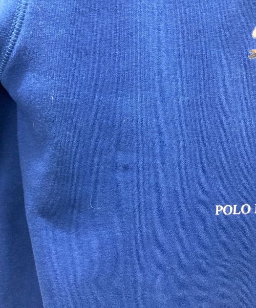 POLO RALPH LAUREN（ポロ・ラルフローレン）POLO RALPH LAUREN (ポロ・ラルフローレン) 裏起毛スウェット ブルー サイズ:XLの古着・服飾アイテム