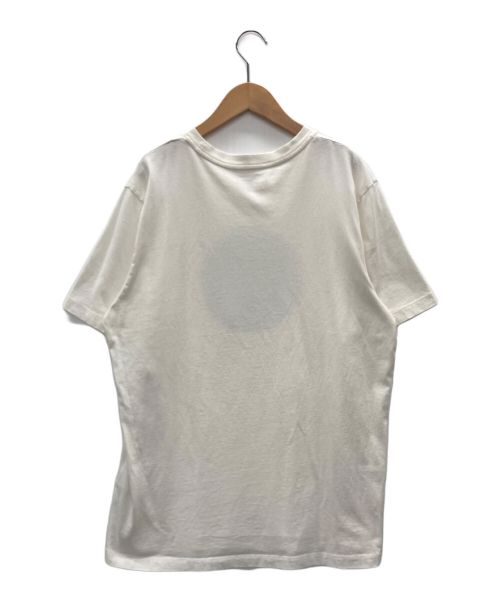 COACH（コーチ）COACH (コーチ) シグネチャーTシャツ ホワイト×ベージュ サイズ:Lの古着・服飾アイテム