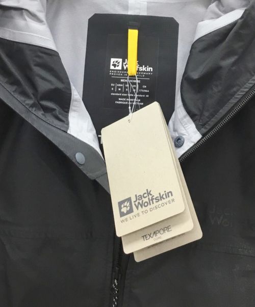 Jack Wolfskin（ジャック ウルフスキン）Jack Wolfskin (ジャック ウルフスキン) JP TRAILHEADZ JKT V2 ブラック サイズ:Mの古着・服飾アイテム