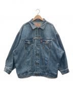 UNGRIDアングリッド）の古着「ビッグシルエットデニムジャケット」｜ブルー