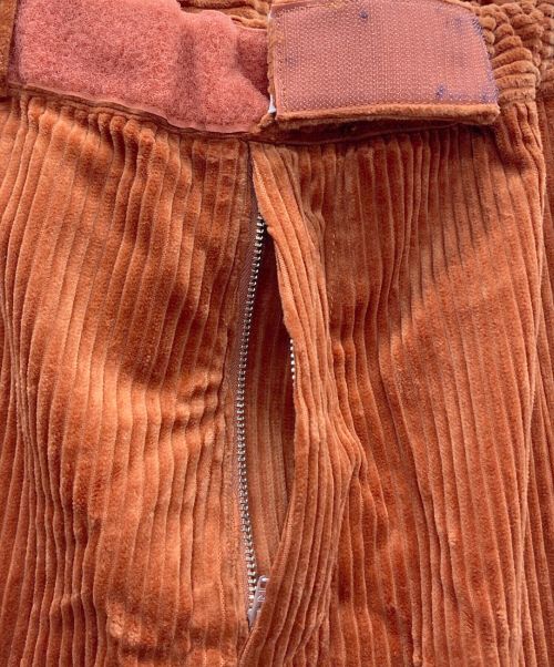 Graphpaper（グラフペーパー）Graphpaper (グラフペーパー) コーデュロイパンツ オレンジ サイズ:Freeの古着・服飾アイテム