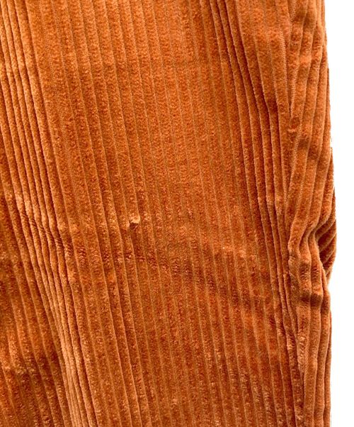 Graphpaper（グラフペーパー）Graphpaper (グラフペーパー) コーデュロイパンツ オレンジ サイズ:Freeの古着・服飾アイテム