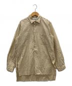 YAECAヤエカ）の古着「プルオーバーシャツ」｜ベージュ