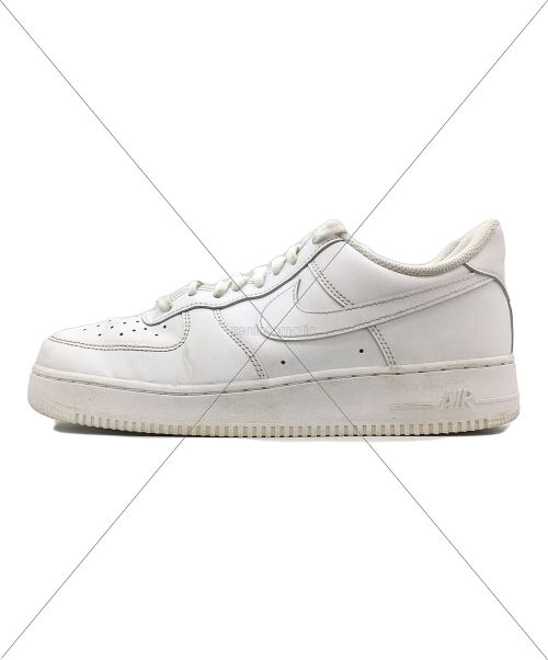 NIKE（ナイキ）NIKE (ナイキ) AIRFORCE 1 '07（エア フォース 1 '07） ホワイト サイズ:27の古着・服飾アイテム