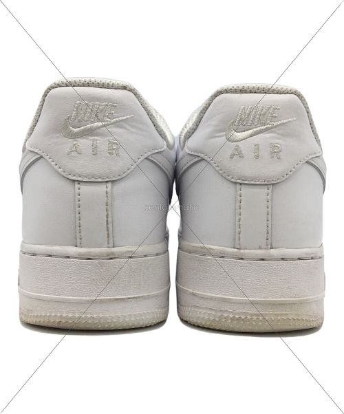 NIKE（ナイキ）NIKE (ナイキ) AIRFORCE 1 '07（エア フォース 1 '07） ホワイト サイズ:27の古着・服飾アイテム