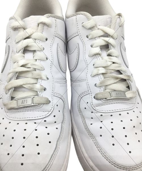 NIKE（ナイキ）NIKE (ナイキ) AIRFORCE 1 '07（エア フォース 1 '07） ホワイト サイズ:27の古着・服飾アイテム