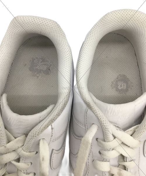 NIKE（ナイキ）NIKE (ナイキ) AIRFORCE 1 '07（エア フォース 1 '07） ホワイト サイズ:27の古着・服飾アイテム