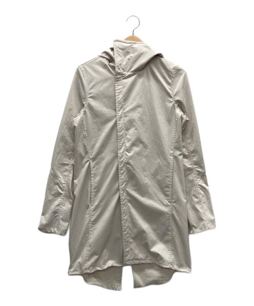 thee old circus（ジオールドサーカス）thee old circus (ジオールドサーカス) フード付シャツコート ベージュの古着・服飾アイテム