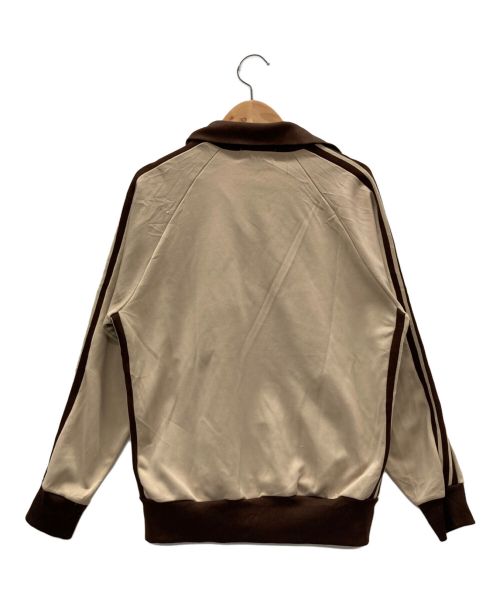 adidas（アディダス）adidas (アディダス) トラックジャケット ベージュ×ブラウン サイズ:表記無しの古着・服飾アイテム