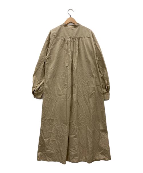 green label relaxing（グリーンレーベルリラクシング）green label relaxing (グリーンレーベルリラクシング) ニットベスト＆シャツワンピースセット ホワイト×ベージュ サイズ:表記無しの古着・服飾アイテム