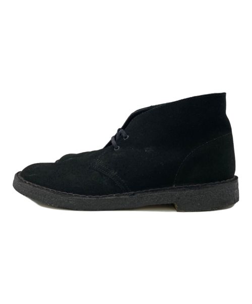 CLARKS ORIGINALS（クラークス オリジナルズ）CLARKS ORIGINALS (クラークス オリジナルズ) デザートブーツ ブラック サイズ:26の古着・服飾アイテム