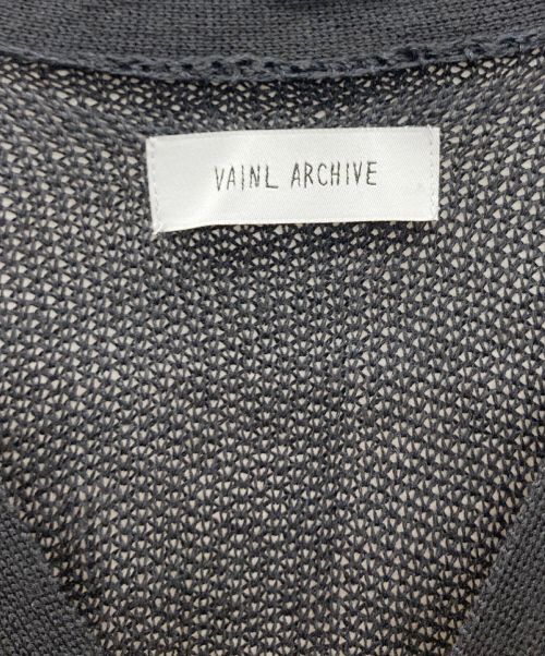 vainl archive（ヴァイナルアーカイブ）vainl archive (ヴァイナルアーカイブ) カーディガン ブラック サイズ:Mの古着・服飾アイテム