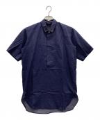 ART COMES FIRSTアートカムズファースト）の古着「半袖シャツ」｜ネイビー