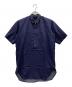 ART COMES FIRST（アートカムズファースト）の古着「半袖シャツ」｜ネイビー