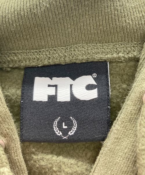 FTC（エフティーシー）FTC (エフティーシー) 裏起毛パーカー グリーン サイズ:Lの古着・服飾アイテム