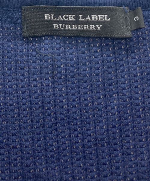 BURBERRY BLACK LABEL（バーバリーブラックレーベル）BURBERRY BLACK LABEL (バーバリーブラックレーベル) Tシャツ ネイビー サイズ:3の古着・服飾アイテム