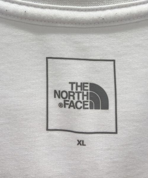 THE NORTH FACE（ザ ノース フェイス）THE NORTH FACE (ザ ノース フェイス) スクエアカモフラージュTシャツ ホワイト サイズ:XLの古着・服飾アイテム