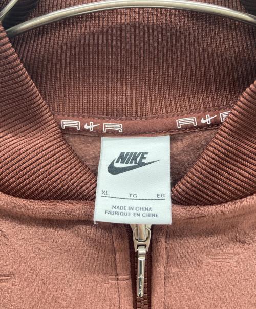 NIKE（ナイキ）NIKE (ナイキ) ベロアジャケット ブラウン サイズ:XLの古着・服飾アイテム