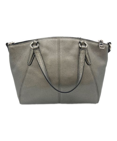 COACH（コーチ）COACH (コーチ) ショルダーバッグ シルバーの古着・服飾アイテム