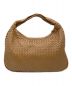 BOTTEGA VENETA (ボッテガベネタ) イントレチャートハンドバッグ ブラウン：90000円