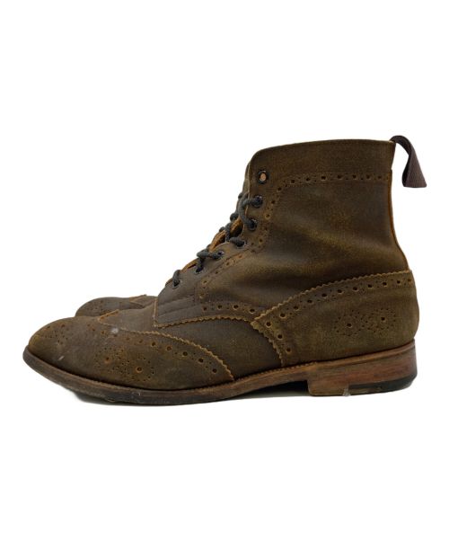 Tricker's（トリッカーズ）Tricker's (トリッカーズ) PAUL SMITH (ポールスミス) カントリーブーツ ブラウン サイズ:8-5の古着・服飾アイテム