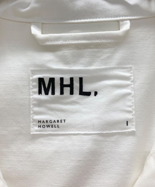 MHL（マーガレットハウエル）MHL (エムエイチエル) ジャケット ホワイト サイズ:Iの古着・服飾アイテム