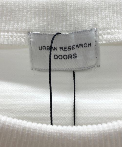 URBAN RESEARCH DOORS（アーバンリサーチドアーズ）URBAN RESEARCH DOORS (アーバンリサーチ ドアーズ) ジャガードフレンチプルオーバー ホワイト サイズ:M 未使用品の古着・服飾アイテム