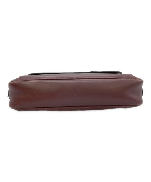 Cartier（カルティエ）Cartier (カルティエ) ショルダーバッグ ボルドーの古着・服飾アイテム