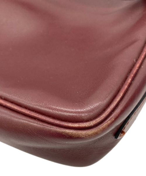 Cartier（カルティエ）Cartier (カルティエ) ショルダーバッグ ボルドーの古着・服飾アイテム