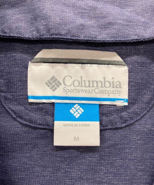 Columbia（コロンビア）Columbia (コロンビア) パーカー ブルー サイズ:Mの古着・服飾アイテム