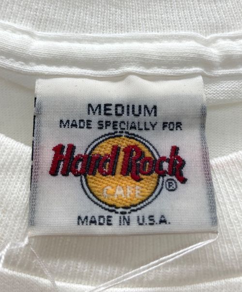Hard Rock cafe（ハードロックカフェ）Hard Rock cafe (ハードロックカフェ) Tシャツ ホワイト サイズ:M 未使用品の古着・服飾アイテム