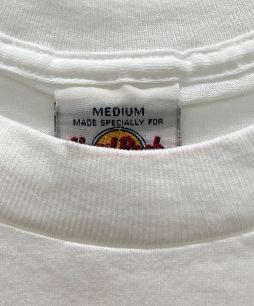 Hard Rock cafe（ハードロックカフェ）Hard Rock cafe (ハードロックカフェ) Tシャツ ホワイト サイズ:M 未使用品の古着・服飾アイテム