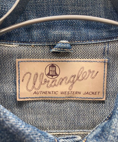 Wrangler（ラングラー）Wrangler (ラングラー) デニムジャケット ネイビー サイズ:表記無しの古着・服飾アイテム