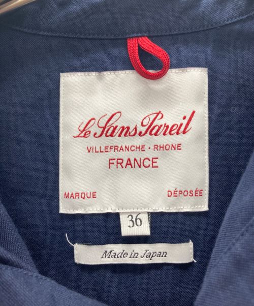 Le Sans Pareil（ル サン パレイユ）Le Sans Pareil (ル サン パレイユ) シャツ ネイビー サイズ:36の古着・服飾アイテム