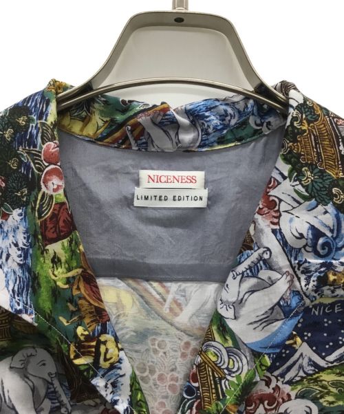 NICENESS（ナイスネス）NICENESS (ナイスネス) GROHL / グロール (ブッディハワイアンプリントシャツ) マルチカラー サイズ:Mの古着・服飾アイテム