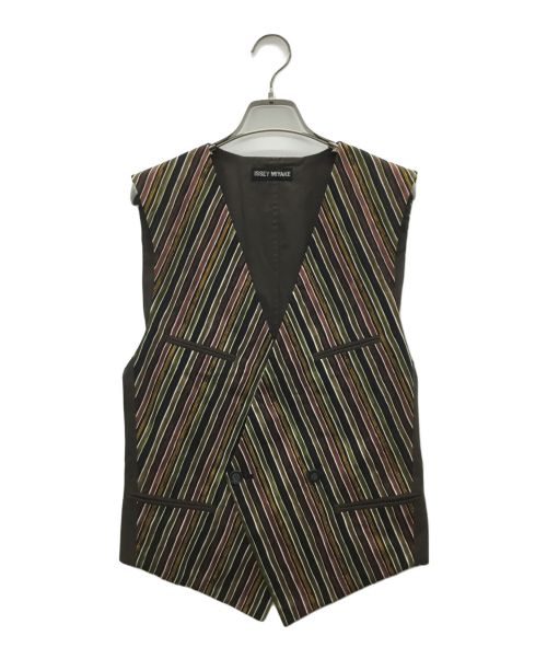ISSEY MIYAKE（イッセイミヤケ）ISSEY MIYAKE (イッセイミヤケ) ベスト＆ショートパンツ マルチカラー サイズ:Mの古着・服飾アイテム