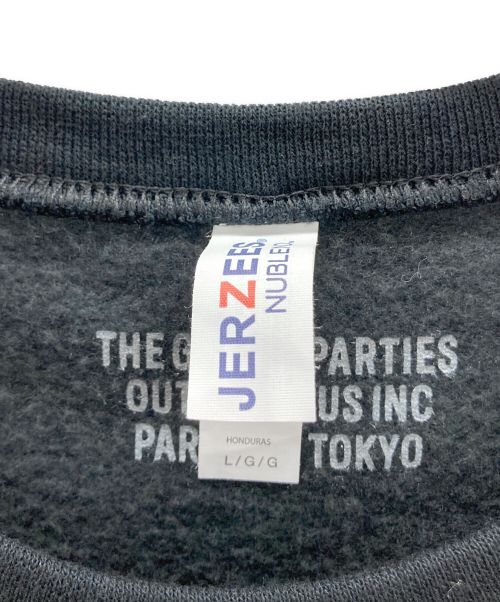 WACKO MARIA（ワコマリア）WACKO MARIA (ワコマリア) JERZEES (ジャージーズ) クルーネックスウェット ブラック サイズ:Lの古着・服飾アイテム