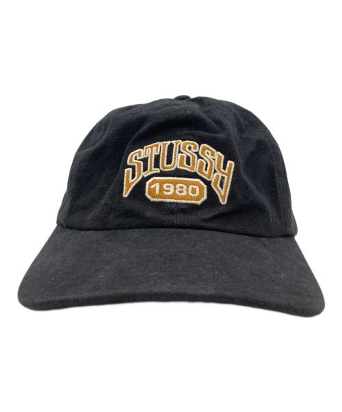 stussy（ステューシー）stussy (ステューシー) キャップ ブラックの古着・服飾アイテム
