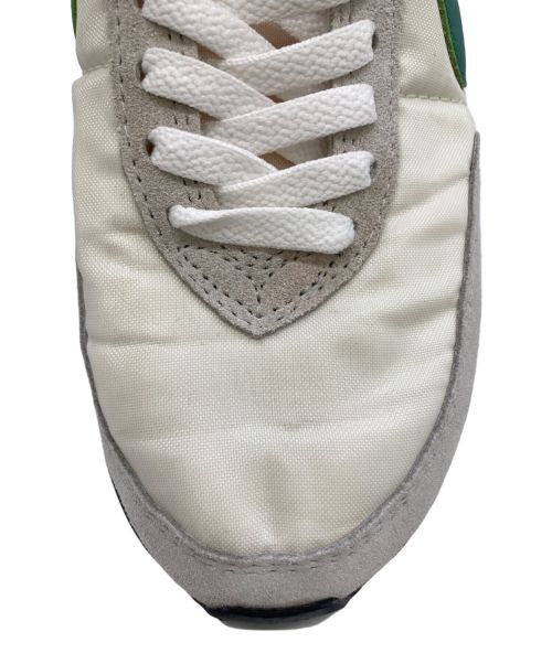 NIKE（ナイキ）NIKE (ナイキ) WMNS WAFFLE TRAINER 2 アイボリー×グリーン サイズ:24.5の古着・服飾アイテム
