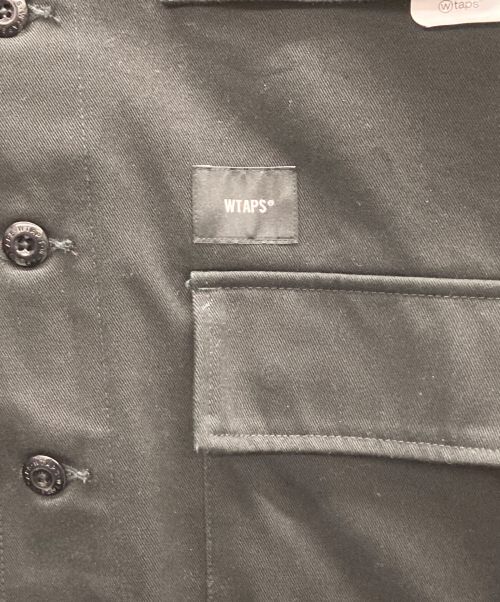 WTAPS（ダブルタップス）WTAPS (ダブルタップス) ミリタリージャケット ブラック サイズ:01の古着・服飾アイテム