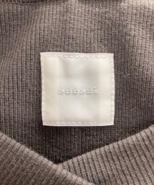 SEESET（シーセット）SEESET (シーセット) スウェット グレー サイズ:Freeの古着・服飾アイテム
