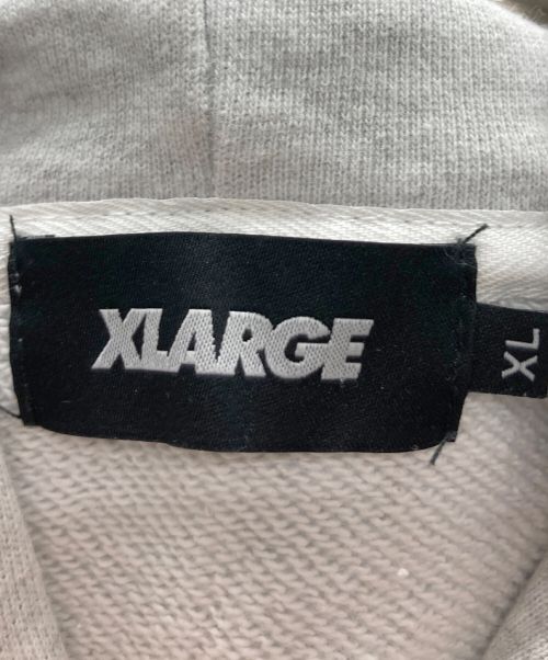 X-LARGE（エクストララージ）X-LARGE (エクストララージ) パーカー ライトグレー サイズ:XLの古着・服飾アイテム