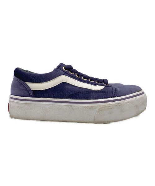 VANS（ヴァンズ）VANS (バンズ) V36PLAT パープル サイズ:22.5の古着・服飾アイテム