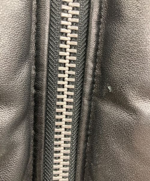 AVIREX（アヴィレックス）AVIREX (アヴィレックス) ラムレザーライダースジャケット ブラック サイズ:XLの古着・服飾アイテム