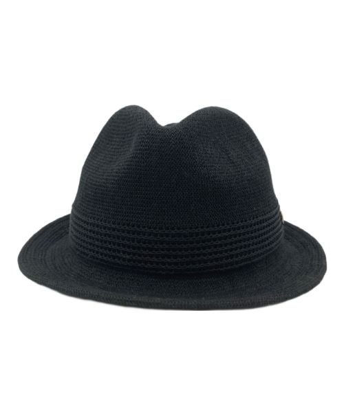 STETSON（ステットソン）STETSON (ステットソン) 中折れハット ブラック サイズ:Mの古着・服飾アイテム