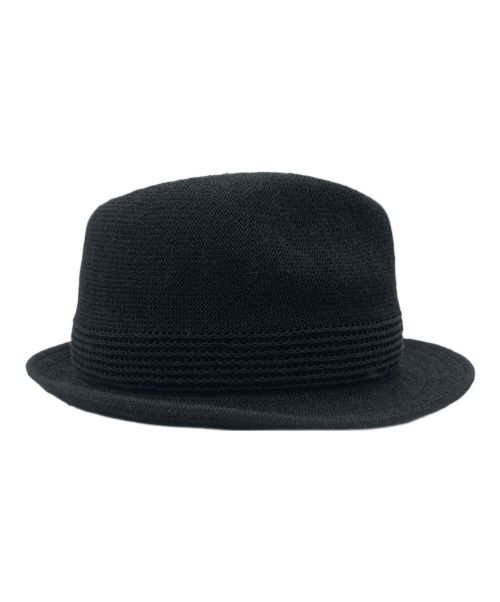 STETSON（ステットソン）STETSON (ステットソン) 中折れハット ブラック サイズ:Mの古着・服飾アイテム