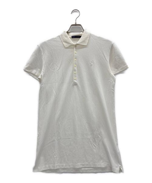 POLO RALPH LAUREN（ポロ・ラルフローレン）POLO RALPH LAUREN (ポロ・ラルフローレン) ポロワンピース ホワイト サイズ:Lの古着・服飾アイテム