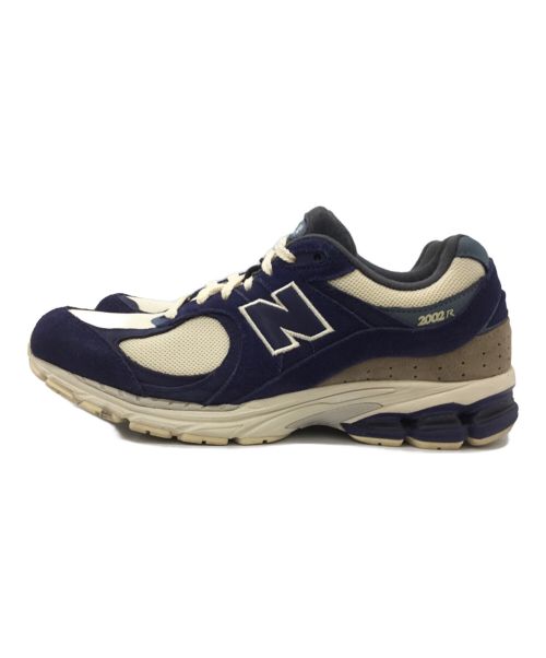 NEW BALANCE（ニューバランス）NEW BALANCE (ニューバランス) 2002R ネイビー×ベージュ サイズ:27の古着・服飾アイテム